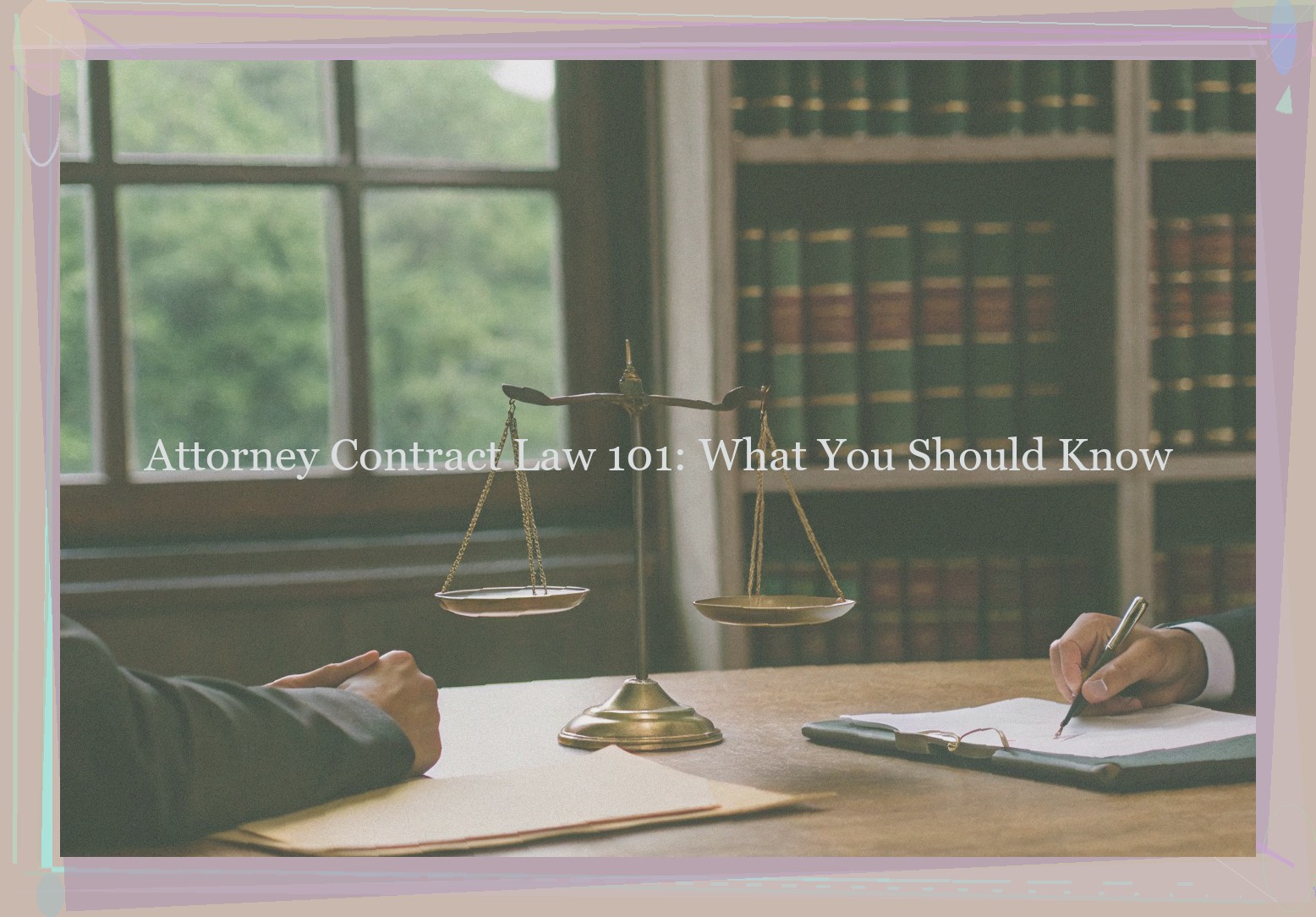 Attorney Contract Law 101: What You Should Know