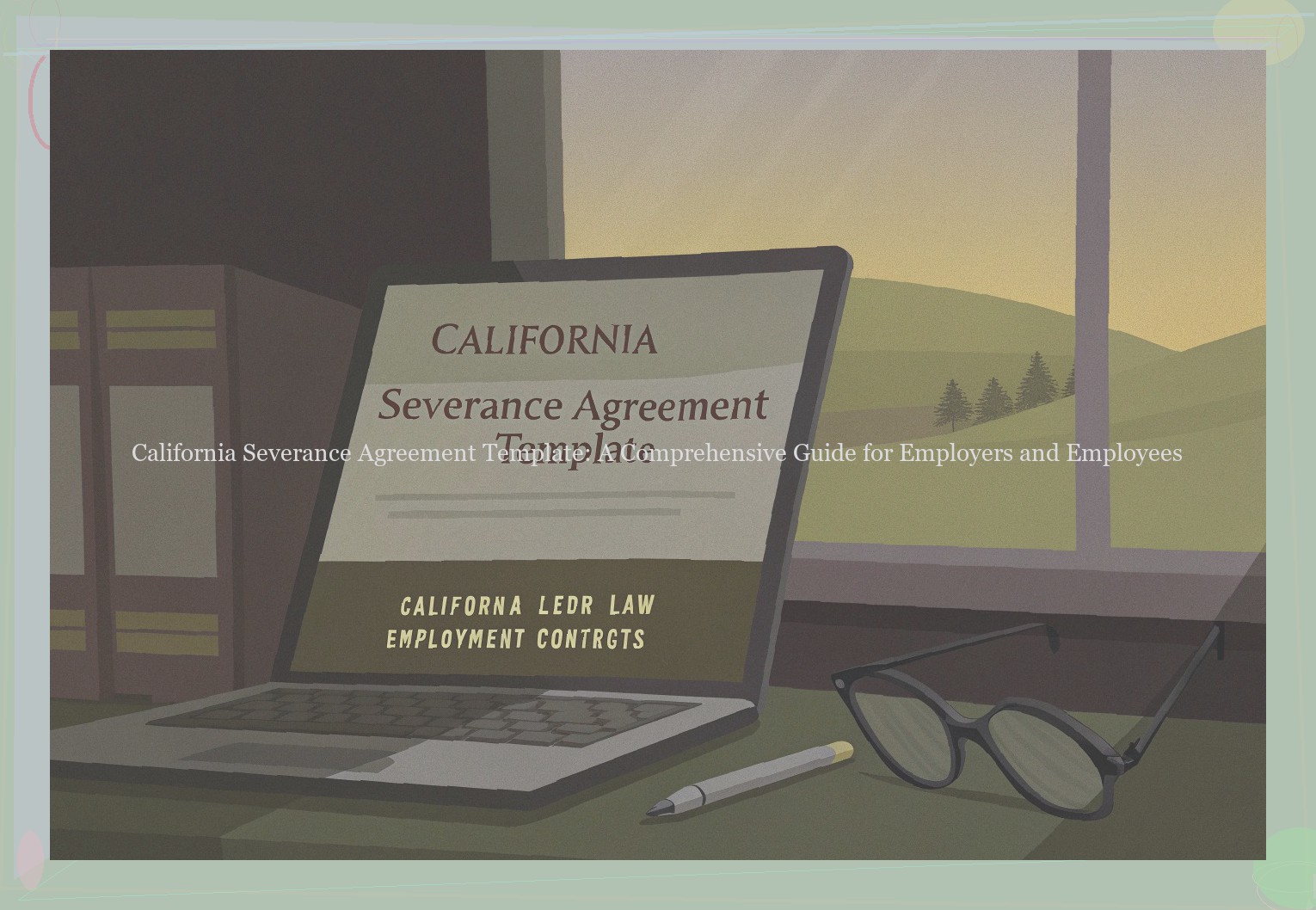 California Severance Agreement Template: A Comprehensive Guide for Employers and Employees