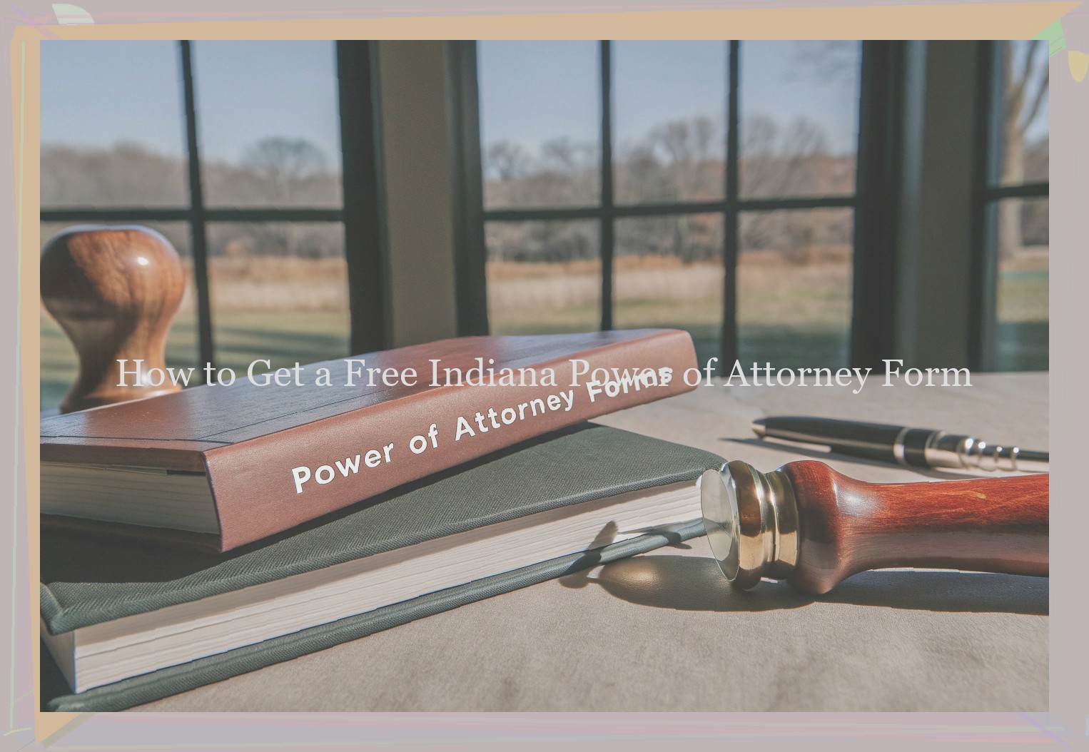 How to Get a Free Indiana Power of Attorney Form